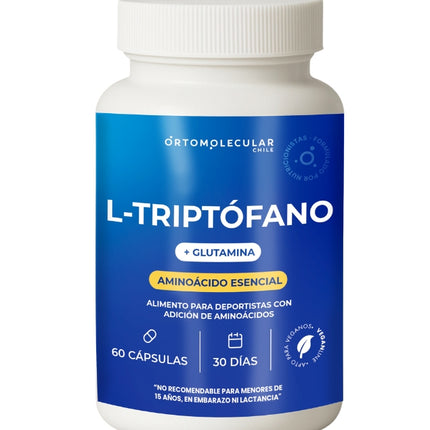 L-Triptófano+Glutamina, 60 cáps.