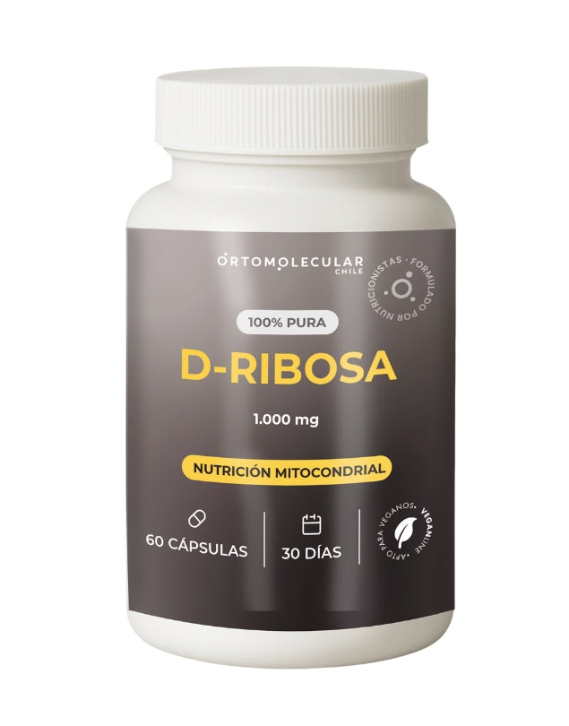D-Ribosa 1000 Mg, 60 cáps