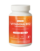 Vitamina B12 Liposomal 12 Mcg, 60 cáps.