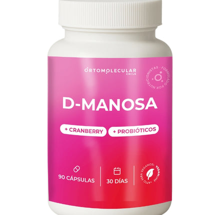 D-Manosa+Cranberry+Probióticos, 90 cáps.