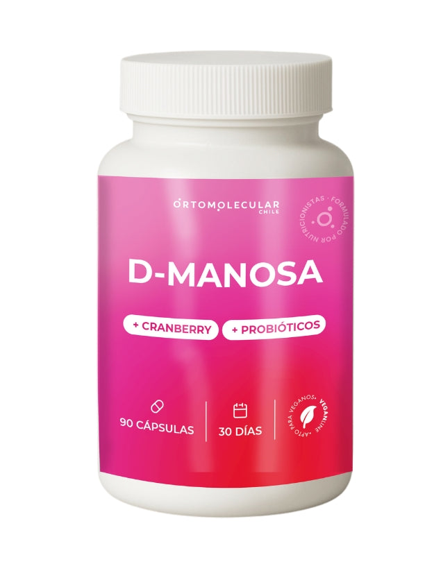 D-Manosa+Cranberry+Probióticos, 90 cáps.