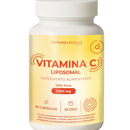 Vitamina C Liposomal 1.000 Mg, 90 cáps.