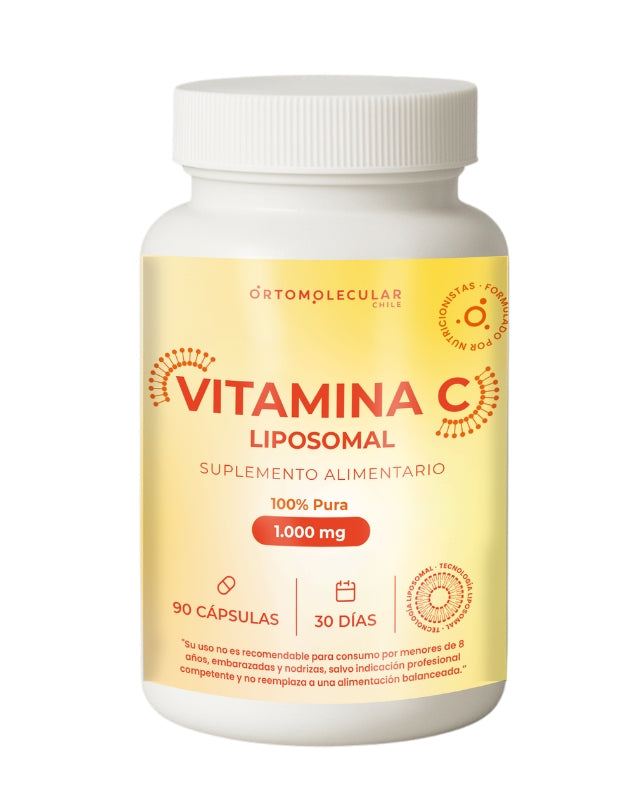Vitamina C Liposomal 1.000 Mg, 90 cáps.