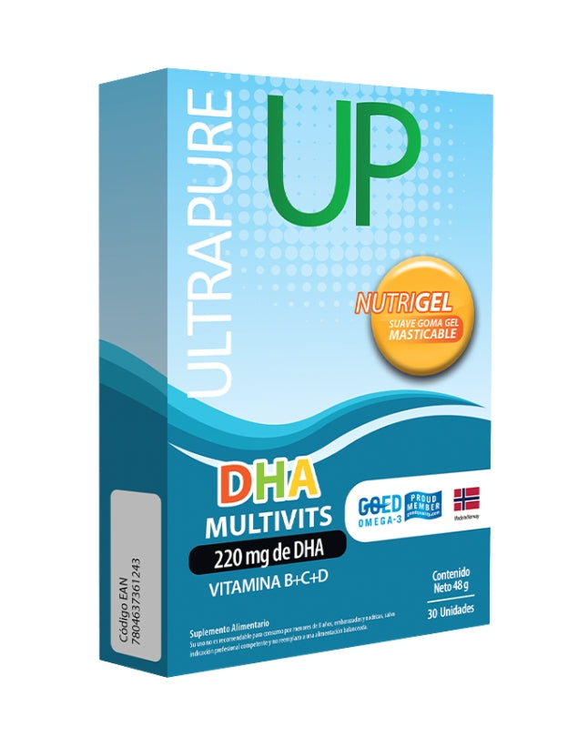 Omega UP DHA Multivits, 30 un.