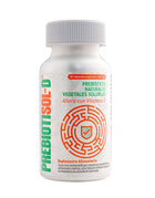 Prebiotisol-D, Prebióticos, Vitamina D3, 600mg, 60 cáps.
