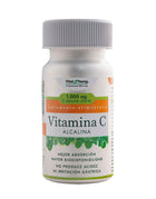 Vitamina C Alcalina, 1000mg, 60 cáps.