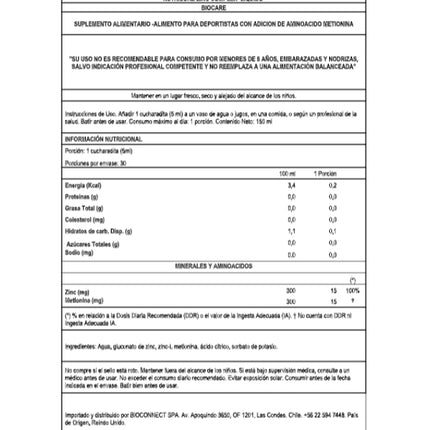 Nutrisorb Zinc Complex, 150ml.