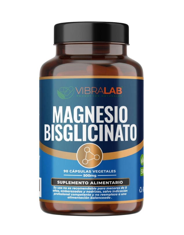 Magnesio Bisglicinato 500 mg, 90 caps.