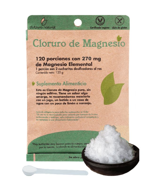 Cloruro de Magnesio, 120 porciones