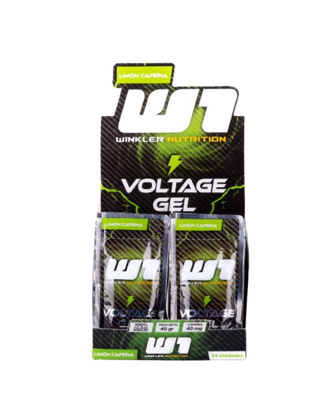 Gel Energético Limón+Cafeína Caja 24 unidades
