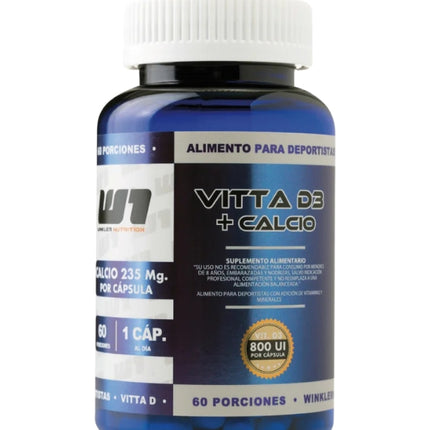 Vitta D, Vitamina D3, 800ui, 60 caps