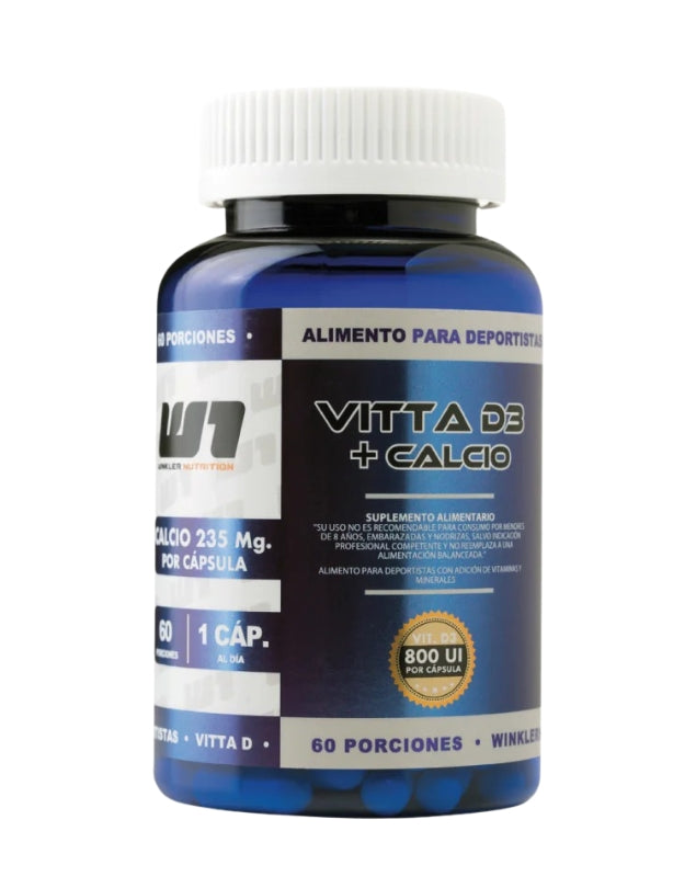 Vitta D, Vitamina D3, 800ui, 60 caps
