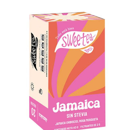 Té de Jamaica (Hibisco) sin Stevia, 20 u