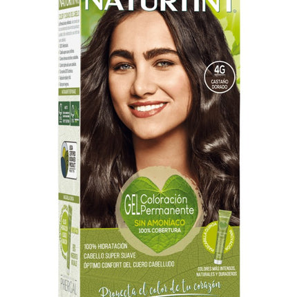Tintura Natural, 4G, Castaño Dorado