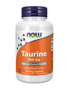 Taurine, Taurina, 500 mg, 100 caps