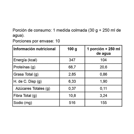 Proteína Vegetal, Lean Active, Sabor Chocolate Berries, 300gr