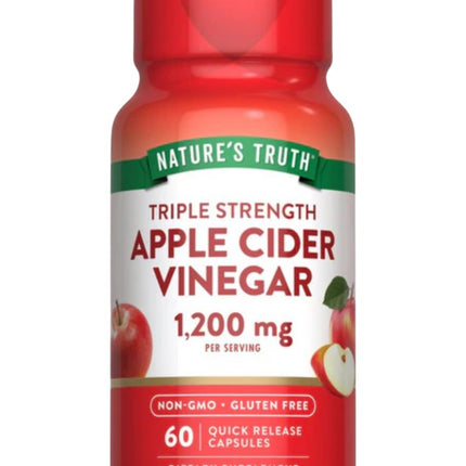 Vinagre de Manzana, 1200 Mg, 60 caps