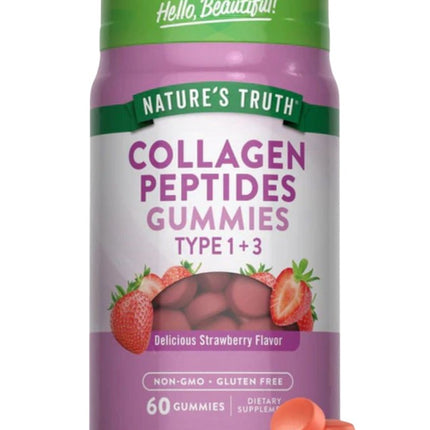 Colágeno Tipo I & III Beauty Collagen, 60 Gomitas