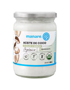 Aceite de Coco, Sin Olor, Orgánico, 500ml