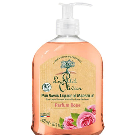 Jabón Líquido Marsella Rosa, 300 ml