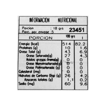 Barra de Chocolate Extrafino, 80% Cacao Noir, 0%, Azúcar Añadidos, 80 gr