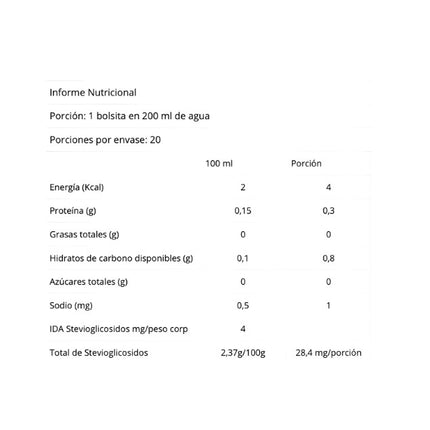 Té Buenas Noches, Con Stevia, 20u