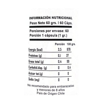 Omega 3, 6, 9, 60 caps.