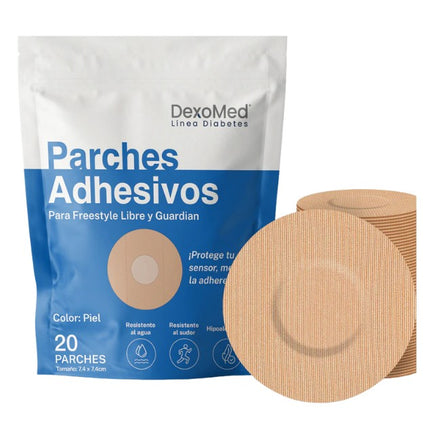 Parches Adhesivos, FreeStyle Libre Guardian, Piel, 20u