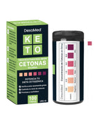 Tiras Reactivas, Medir Cetonas en Orina, 100 u