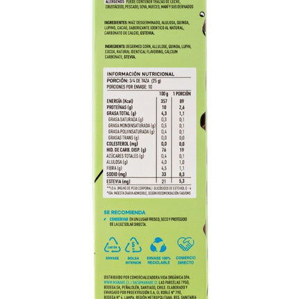 Cereal Sin Gluten de Cacao, 250 g