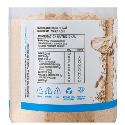 Mantequilla De Maní En Polvo, 300g