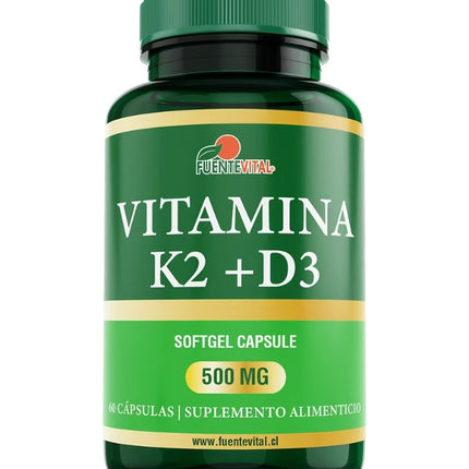 Vitamina K2+D3, 720mg, 60 caps