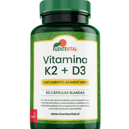 Vitamina K2+D3, 720mg, 60 caps
