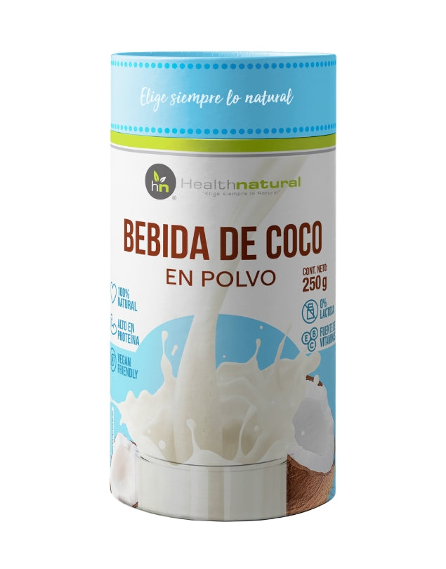 Bebida de Coco en Polvo, 250 gr.