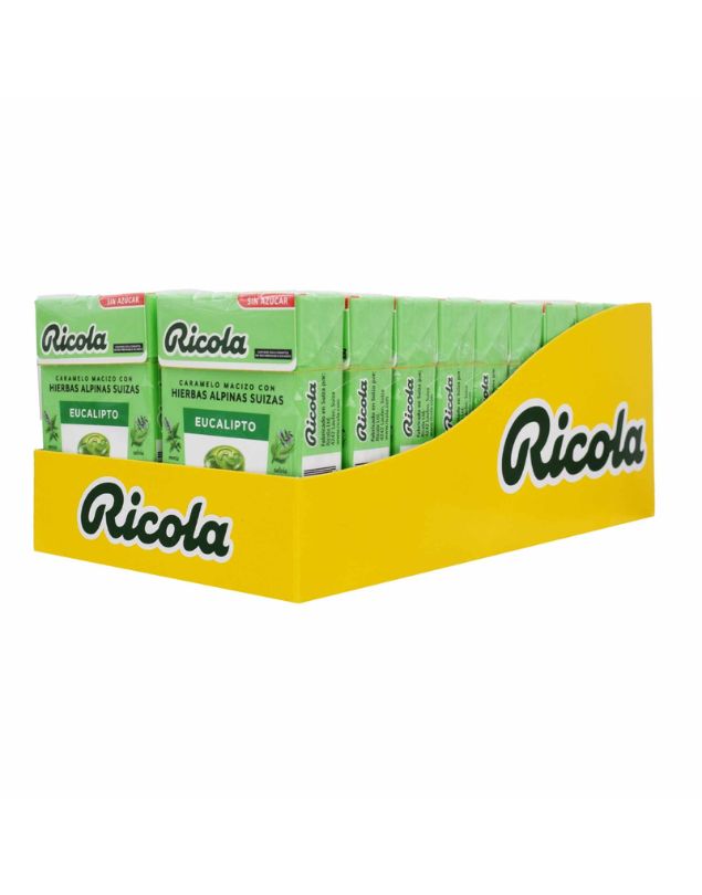 Pack 20 Caramelos Eucaliptus, Sin Azúcar, 27.5 g.