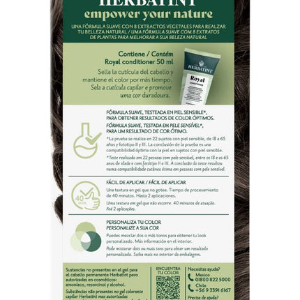 Tintura Permanente Natural, Castaño Claro Ceniza 5C, 170 ml