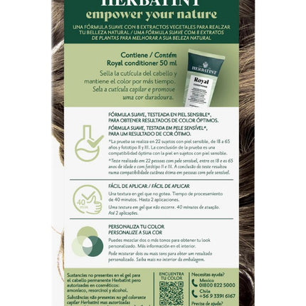 Tintura Permanente Natural, Rubio Natural, 7N, 170 ml