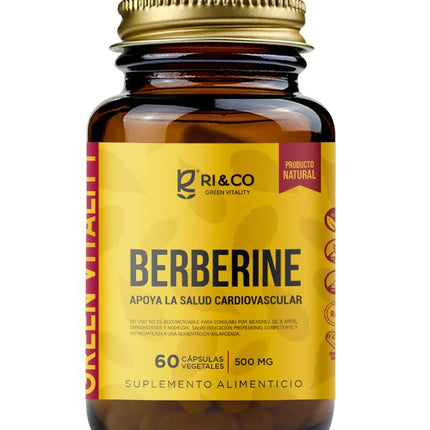 Berberine, 500 mg, 60 caps.
