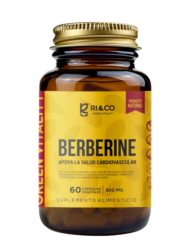 Berberine, 500 mg, 60 caps.