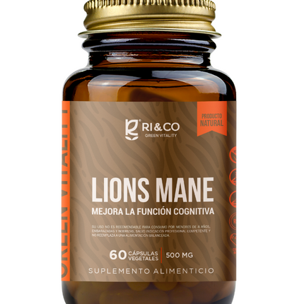 Melena de Leon, 500mg, 60 caps