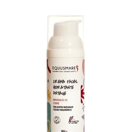Crema Facial, Hidratante, Antiage, 50 ml.