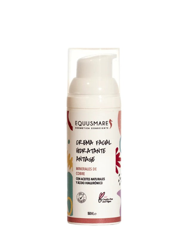 Crema Facial, Hidratante, Antiage, 50 ml.