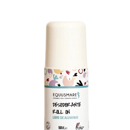 Desodorante Natural, Roll On, Con Piedra Alumbre, 50 ml