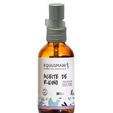 Aceite De Ricino, 100% Puro, Prensado En Frío, 60ml