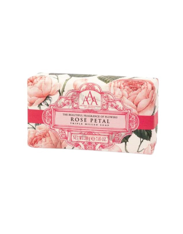 Jabón Sólido, Rose Petal, 200gr.