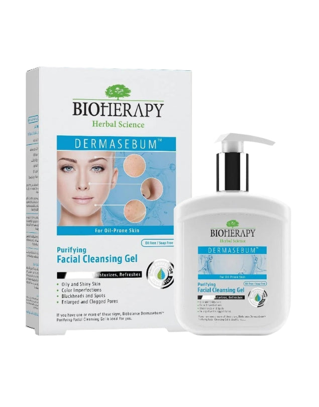 Gel Limpiador Facial Purificante, Pieles Grasas, 250 ml