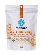 Psyllium Husk, Organico Polvo, 200 g