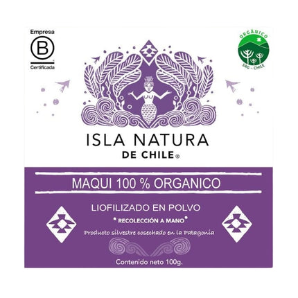 Maqui Polvo, Premium, Recarga Ecologica, 100 g.