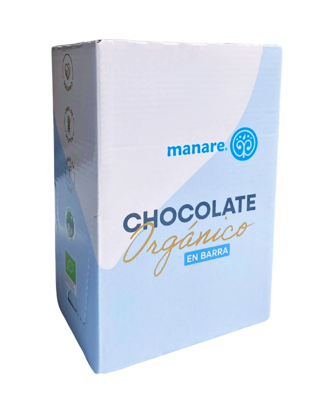 Pack De 12 Barras de Chocolate, Organico, 100% Cacao, 1 un