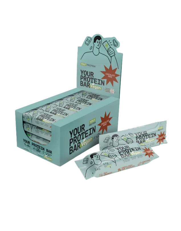 Pack 16 Barras, Vegana, Chocolate Mani, 60g